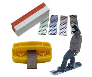 Générique Affûteur de Carres de Ski Kit Ergonomique Antidérapant