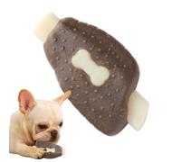 Générique Aggressive Chewers Dog Toys, Dog Chew Toy, Indestructible Beef Flavor Pet Supplies, Interactive Oral Care Plaything for Large Dogs, 4.72x2.36 and 3.94x3.15 inches