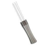 Générique Agitateur à Café à Aiguille en Acier Inoxydable Argenté Outil de Mélange pour Café Moulu Expresso Accessoire Pratique pour Préparation Maison et Barista