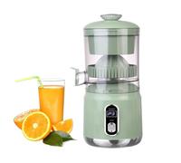 Générique Agrumes électriques portatifs, 12000 RPM Aigreur de Citron Orange à Un errage avec écran LCD, pressage à Haute teneur en Fruits à rendement pour Cuisine Domestique, Beige
