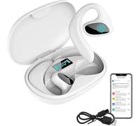 Générique AI Translation Earbuds Real Time,144 Language Translator Earbuds with APP,Seamless Translator Headphones for Travel Business Learning, iOS & Android Support (White)
