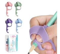 Générique Aide à la Prise de Crayon - 4 Pièces Guide d'Entraînement à l'Écriture Ergonomique | Grippers De Crayon D'Entraînement,Pour Classe, École, Maternelle, Préscolaire, Éducation À