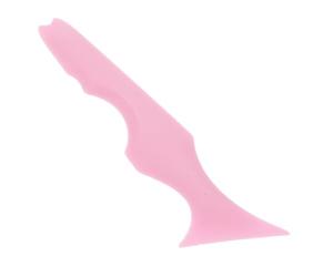 Générique Aide à L'eyeliner en Silicone Pochoir Multi-angle et Repose-doigt Stable, Outil Ergonomique pour Maquillage Précis des Yeux, pour Débutants