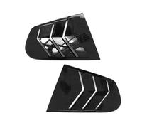 Générique Aileron de toit de voiture pour VW Scirocco 2009-2018, Persiennes de vitres latérales pour arrière de voiture, Décoratif Autocollant, Noir, ABS, Plastique