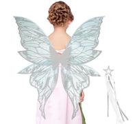 Générique Ailes de Fée pour Jeune | Déguisement Papillon pour Jeu de Rôle | Accessoires de Déguisement pour Halloween pour Spectacle et Mascarade, Costume Cosplay pour s