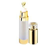Générique Airless Pump Bottles, Cosmetic Lotion Containers, Travel Size Dispensers, Leak Proof, Clear Vacuum Pump, 15ML 4.96 inch/20ML 5.63 inch, Perfect for Foundation, Travel