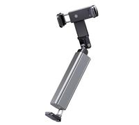 Générique Airplane phoneHolder Stand - Foldable -Directional phoneMount, Compact Hands-Free Design with Secure Clamp | Desk Tray Table Car Back Seat Air Plane Seat phoneStand for Travel Daily Use