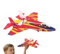 Générique Airplane Toy Foam Airplanes for Kids - Foam 30x24.5x9cm | Best Plane Glider Outdoor & Girls All Ages | Easy Throwing Air Planes STEM Summer Yard Beach Toy Games