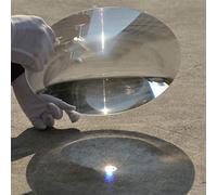 Générique Akatsukiqi Lentille de Fresnel 255 mm Grande lentille de Fresnel Solaire en Plastique Optique PMMA Longueur focale 90 mm 400 mm 1000 mm Loupe Plane, lentilles de concentrateur Solaire 1pc