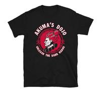 Générique Akuma Dojo Retro Gamer Design T Shirt Retro Inspired Classic Style Artwork Apparel