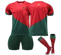 Générique Al Nassr FC Maillot Foot Enfant et Adultes Nouveaux Maillots #7 Home/Away Soccer Jersey, Ensemble Football Homme Garçon Vêtement Sport Tshirt, Shorts et Chaussette Set