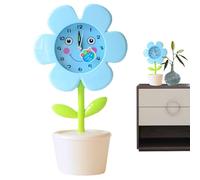 Générique Alarm Clock - 200g Quiet Flower Pot Sound Machine, Alarm Clock for Kids | Charming Bedroom Accessory for Christmas Home Travel Teen Kids Boys Girls Daily Up Uses