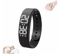 Générique Alarm Clock Watch,Alarm Bracelet,2025 Silent Vibrating Wristband,Vibrating Wristband,Watch for Men and Women,for Heavy Sleepers (Black)
