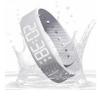 Générique Alarm Watch, Vibrating Clock Digital, Silent Adjustable Smartwatch Wristband, Discreet Up Watch, Portable Timer, for Travel, School, Sports, Outdoor, Women, Men, Kids, Heavy Sleepers