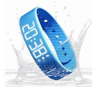 Générique Alarm Watch, Vibrating Digital Clock, Silent Adjustable Smartwatch, Comfortable Wristband Design, Compact Ideal for Travel, School, Sports, Outdoor, Women, Men, Kids, and Heavy Sleepers