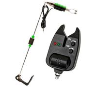 Générique Alarme De Pêche Électronique Haute Sensibilité Voyant LED | Kit Indicateurs De Touche Pour Canne À Pêche Pour Pêche Mer, Bateau, Bord, Jetée, Surf, Rivière, Homme, Pêcheur, Papa,