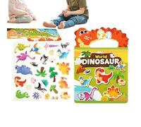 Générique Album d'Autocollants pour, Développement des Capacités Motrices Fines Réutilisable, Activité Calme avec Autocollants, pour 3 4 5 6 Ans Filles Garçons Maternelle Salon