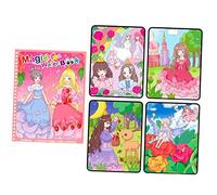 Générique Album de peinture à l'eau, jouet éducatif jouet de motricité jouets aides pédagogiques livre de coloriage de l'eau tablette de dessin pour, Petite princesse