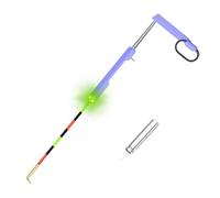 Générique Alerte de Touche de Pêche,Alerte par capteur LED pour pêchage | Indicateur de pêche de Nuit | pour Eau Salée, Eau Douce, Lac, Rivière, Voyage Nuit, Bateau, Camping, Lancer, Large