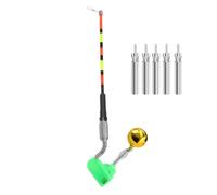 Générique Alerte de Touche électronique pour pêche - Voyant Lumineux indicateur électronique - Sonnette de pêche pour Canne - Bateau Kayak Ponton Étang Lac Poisson-Chat Carpe Eau salée Eau Douce