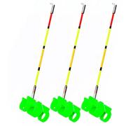 Générique Alerte Poisson,3 Pièces Haute Sensibilité Instantanée Étanche,Accessoire de pêche pour carnassier - pour Canne Leurre Mer Lac Rivière Étang Bord Banc