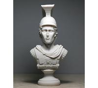 Générique Alexandre Le Grand Tour de Poitrine Sculpture albâtre Statue 7.48 ΄ ΄