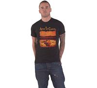 Générique Alice in Chains T Shirt Distressed Dirt Band Logo Nouveau Officiel Homme Noir Size L