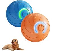 Générique Alizure Dog Ball, 2025 New Alizure Smart Dog Ball, Interactive Automatic Rolling with Lights, 2025 New Smart Jumping Balls for Dogs, Dogballs That Moves on Its Own (Blue+Orange)