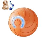 Générique Alizure Dog Ball, 2025 New Alizure Smart Dog Ball, Interactive Automatic Rolling with Lights, 2025 New Smart Jumping Balls for Dogs, Dogballs That Moves on Its Own (Orange)