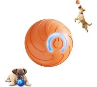 Générique Alizure Dog Ball, Smart Jumping Ball Dog Toy, Interactive Automatic Rolling with Lights, Dogballs That Moves on Its Own, Dogballs That Moves on Its Own (Orange 1 pcs)
