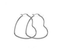 générique All-Match Club Pub Bijoux De Bal Détudiants Femmes Exagérées Boucles Doreilles en Forme De Coeurs Big Love Heart Performance FiableBelle et Intelligente