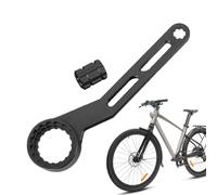 Générique Aluminum Alloy Install Removal Tool Bottom Bracket Wrench 6-in-1 | Bike Crank Bottom Bracket Wrench for Road Mountain Home Travel Cycling Touring Commuting Folding Electric