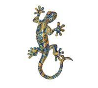 Générique Ambiance Sud - Salamandre Multicolore En Résine TGM E - 33 x 20 cm