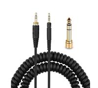 Générique Améliorez votre expérience de jeu avec ce câble d ' écouteurs de 3, 5 mm à 2, 5 mm avec adaptateur de 6, 35 mm pour casques M40X M50X M60X Câble d ' écouteur et résistant à l ' usure
