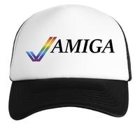 Générique Amiga Illustrated Casquette De Baseball Enfant Blanche Snapback Unisexe