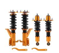 Générique Amortisseur ArrièRe Entretoises De Suspension Coilovers pour Civic 2001-2005 pour VII DX/EX/GX/HX/LX/Si Berline Amortisseurs Suspension