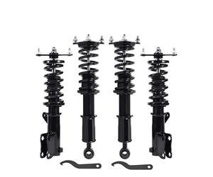 Générique Amortisseur Kit De Ressorts Hélicoïdaux Suspension Coilovers pour Eclipse 2000-2005 Adj. Ensemble D'amortisseurs Hauteur Suspensions Roues