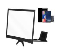 Générique Amplificateur d'Écran - Support Agrandisseur De Bureau 30,5 Cm - Agrandisseur d'Écran HD 3D pour Téléphone Portable | pour Maman, Papa, Hommes, Amis, Films, Vidéos, Jeux, Smartphone