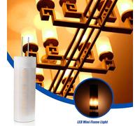 Générique Ampoule Flamme Vacillante,Ampoules Lumière Vacillante | Lumière Chaude Et Éclatante Pour Salle À Manger Chambre Cheminée Jardin Véranda Fêtes Halloween