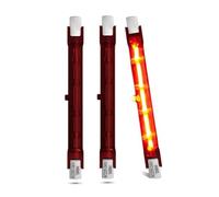 Générique Ampoule halogène R7S dimmable, Ampoule halogène J-Type R7S, 1000LM, Lampe linéaire Double extrémité à enficher, Lampe à Quartz chauffante 220V,254mm,1300W 3packs