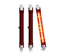 Générique Ampoule halogène R7S dimmable, Ampoule halogène J-Type R7S, 1000LM, Lampe linéaire Double extrémité à enficher, Lampe à Quartz chauffante 220V,254mm,1000W 3packs