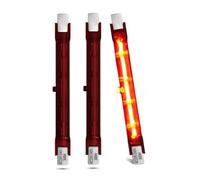 Générique Ampoule halogène R7S dimmable, Ampoule halogène J-Type R7S, 1000LM, Lampe linéaire Double extrémité à enficher, Lampe à Quartz chauffante 220V,118mm,300W 3packs