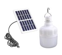 Générique Ampoule LED Portable Lampe Rechargeable pour éclairage extérieur pêche Camping poulailler Lampe lumières Ampoule Portable pour Camping extérieur étanche Jardin