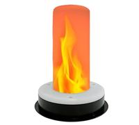 Générique Ampoules à Flamme Vacillante,Lampes LED Solaires Étanches à Éclat Réaliste,Décor Solaire | Usage Extérieur Porte Garage Cabanon Camping Terrasse