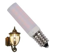 Générique Ampoules LED Flamme | Ampoule À Effet Flamme - Lumière Chaude Et Éclatante Pour Salle À Manger Chambre Cheminée Jardin Véranda Fêtes Halloween