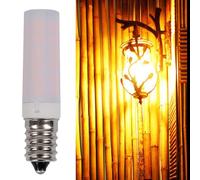 Générique Ampoules LED Flamme | Effet Vacillement - Lumière Chaude Et Éclatante Pour Salle À Manger Chambre Cheminée Jardin Véranda Fêtes Halloween