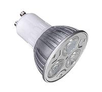 Générique Ampoules LED Produits Ampoule LED GU10 3 Watts équivalente à Une Lampe halogène de 25 W Spots LED GU10, AC 220 V 240 lumens Blanc Chaud 2700-3000 Kelvin ; 1 Pack d'ampoules