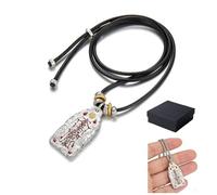 Générique Amulette japonaise, avec coffret cadeau, collier de protection avec bénédiction, collier talisman spirituel pour la guérison énergétique, porte-bonheur pour femmes et hommes (02)