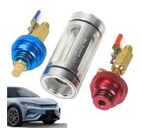 Générique Analyseur D'huile AC - 1 Testeur De Diagnostic, Régulateur en D'aluminium, Dispositif De Filtre en Laiton | Outil De des Réfrigérants en Temps Réel pour La Filtration des Impureté
