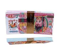 Générique Ancestor Money, Chinese Joss Paper, Sacrificial Offering Notes, Good Fortune Items, 100 Sheets Spiritual Wealth Symbol Set for Connection Traditional Rituals, 5.91x2.76 inches